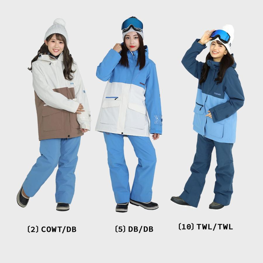 NNOUM スキーウェア レディース スノーウェア スノーボードウェア 女性