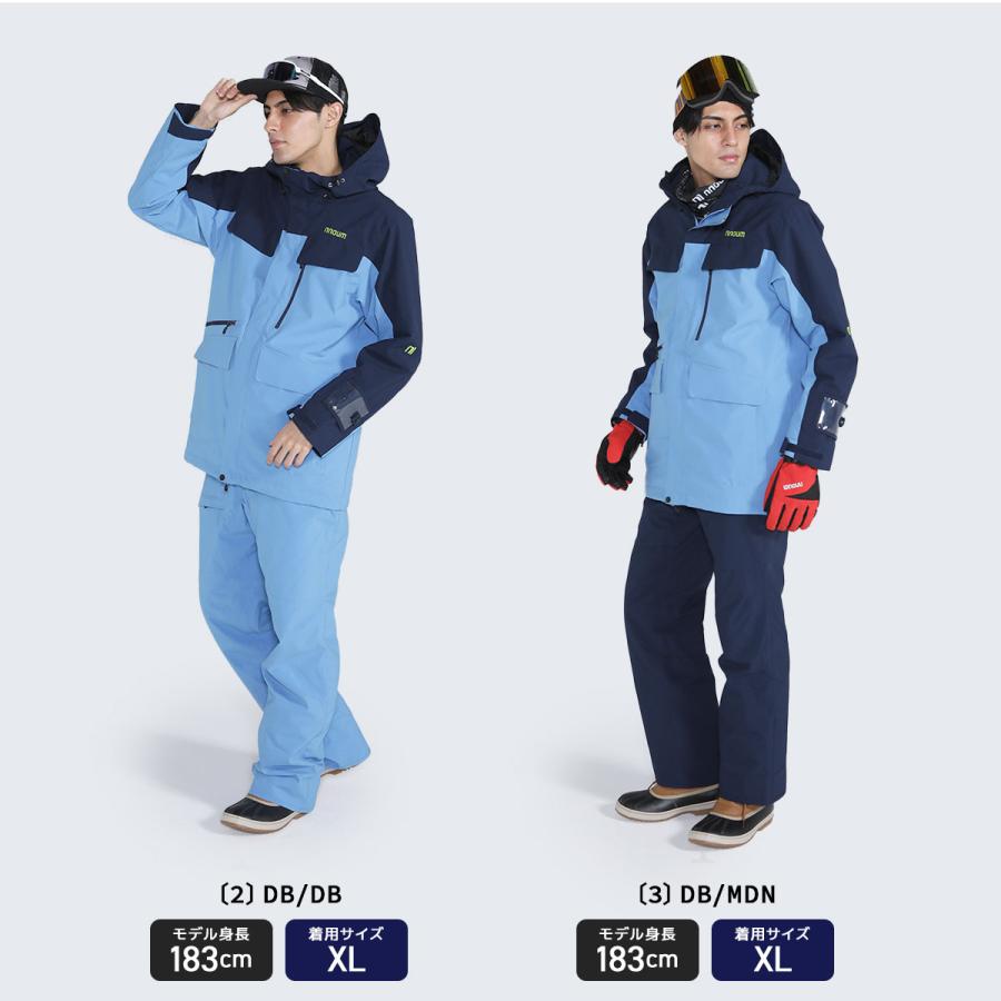 NNOUM スキーウェア メンズ スノーボードウェア スキーウエア