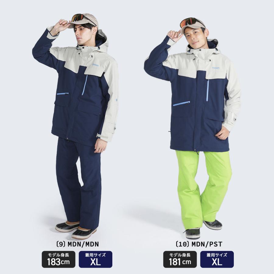 NNOUM スキーウェア メンズ スノーボードウェア スキーウエア
