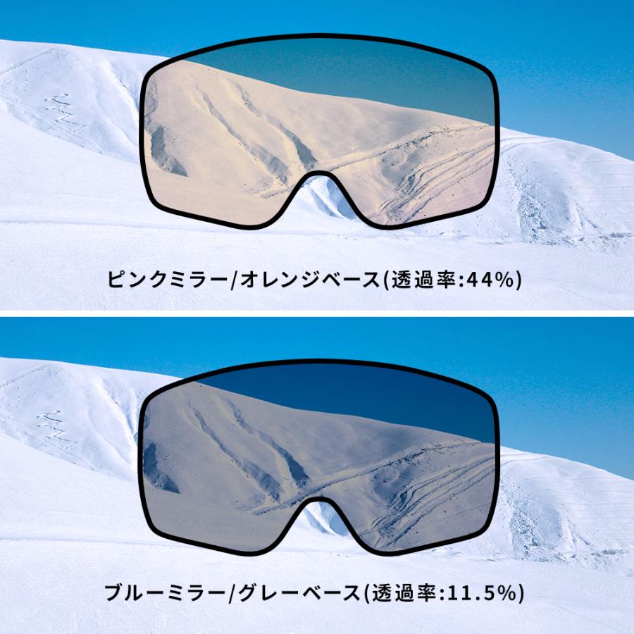 NNOUM スキーゴーグル スノーボード メガネ 眼鏡対応 ノアム 曇り止