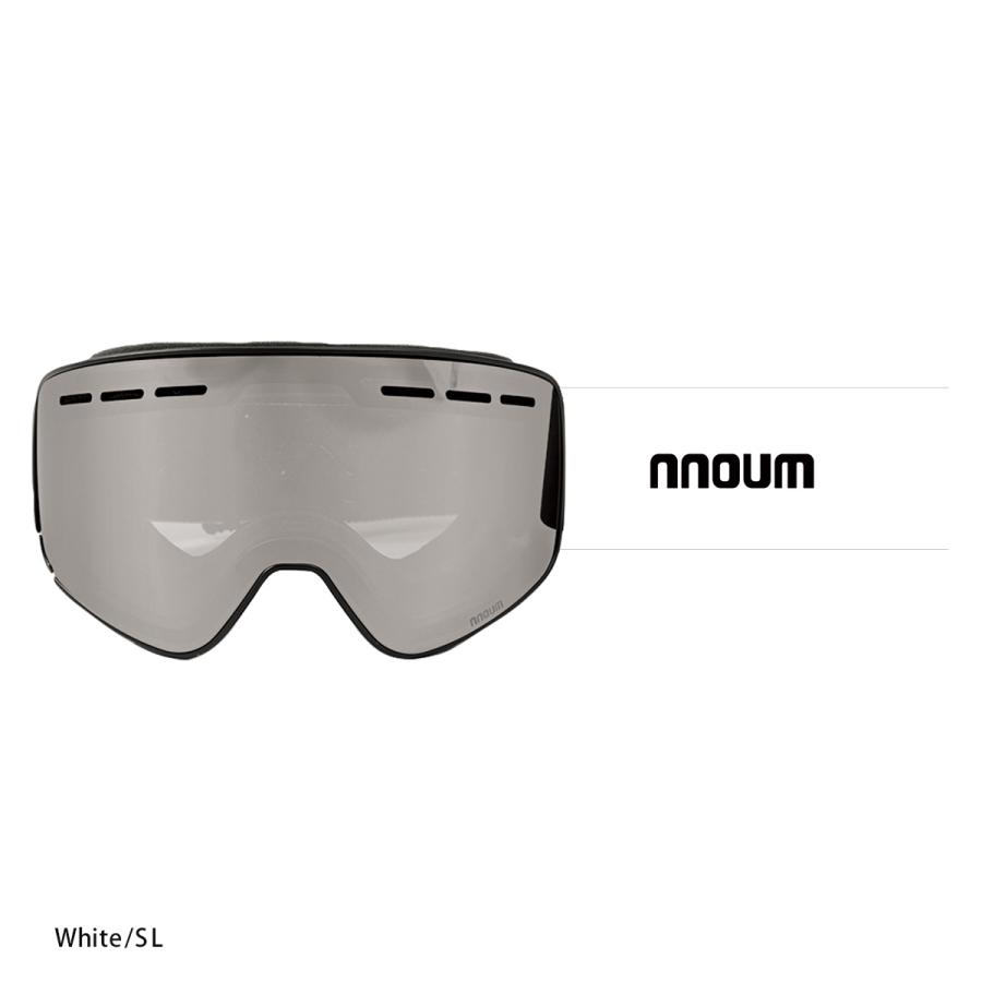 スキーゴーグル スノーボード メガネ 眼鏡対応 フレームレス 平面ダブルレンズ NNOUM ノアム B 曇り止め加工 uvカット 収納袋付き【送料無料】 | NNOUM | 06