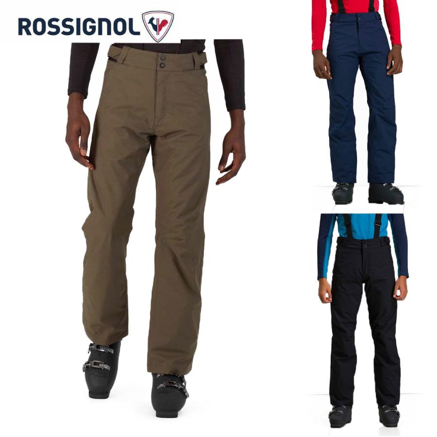 ★1回のみ使用 ROSSIGNOL スキーパンツ チャコール色 ROSSIGNOL（ロシニョール） スキーウェア スキーパンツ パンツ メンズ