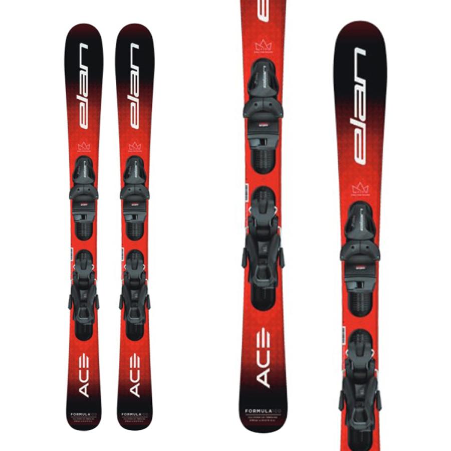 ELAN エラン スキー板 キッズ ジュニア ＜2025＞ FORMULA RED JRS ＋ Junior Shift ＋ EL 4.5 GW CA JRS BLK [AFHJYC22]【金具付き・取付送料無料】 | elan | 10