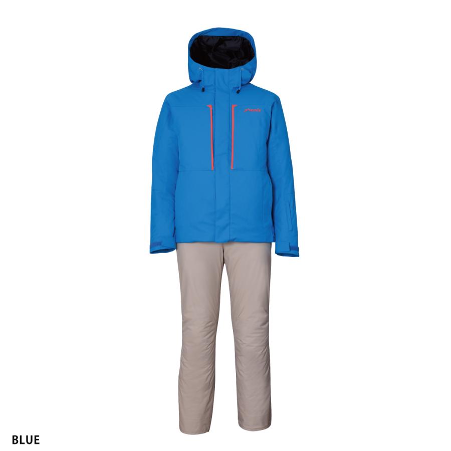 美品 PHENIX フェニックス スキーウェア 上下セット メンズ＜2024＞ PSM232P41 / Retro Future Two-piece 【1995658394】(12355円)