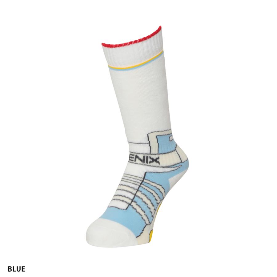 PHENIX フェニックス スキー ソックス 靴下 キッズ ジュニア＜2024＞ESB23SO80 / Retro Future Ski Touring Junior Socks｜tanabeft｜05