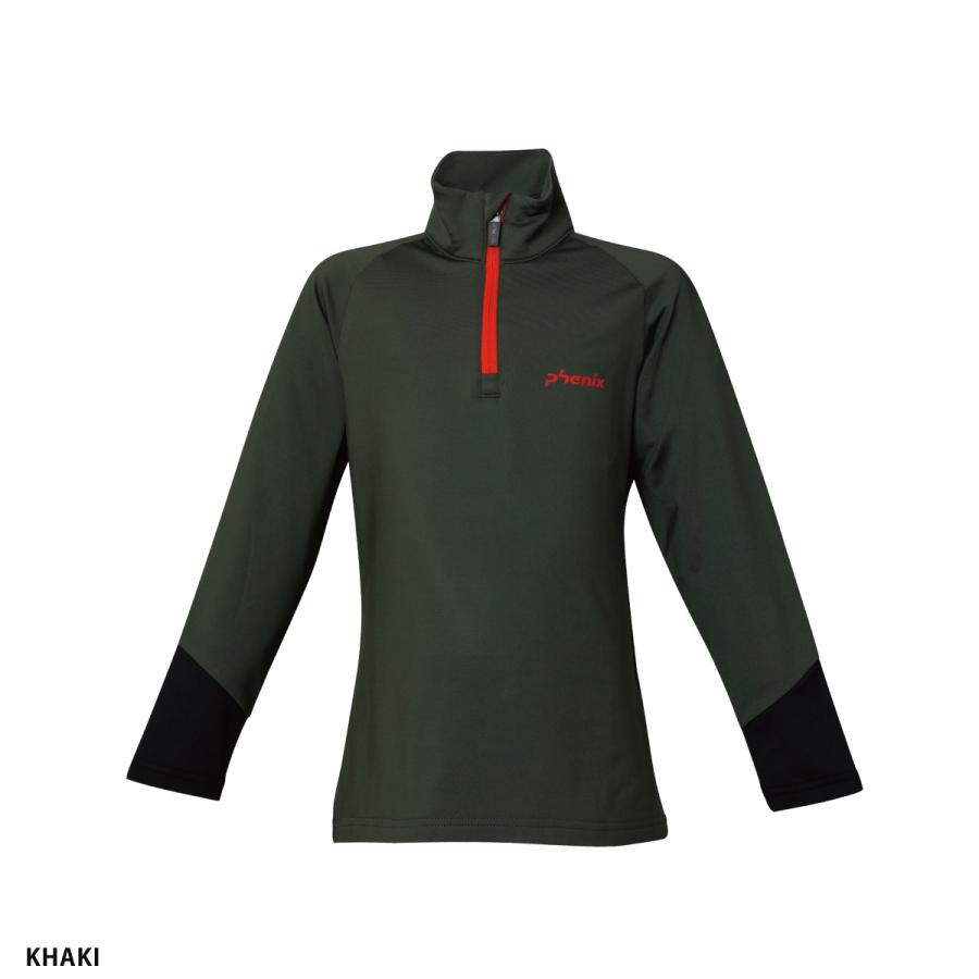 フェニックス スキーウェア PHENIX スキー アンダーウェア シャツ キッズ ジュニア＜2024＞ ESB23LS80 / Lightning Junior 1/2 Zip Tee | フェニックス（スポーツ） | 07