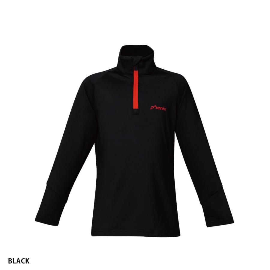フェニックス スキーウェア PHENIX スキー アンダーウェア シャツ キッズ ジュニア＜2024＞ ESB23LS80 / Lightning Junior 1/2 Zip Tee | フェニックス（スポーツ） | 10
