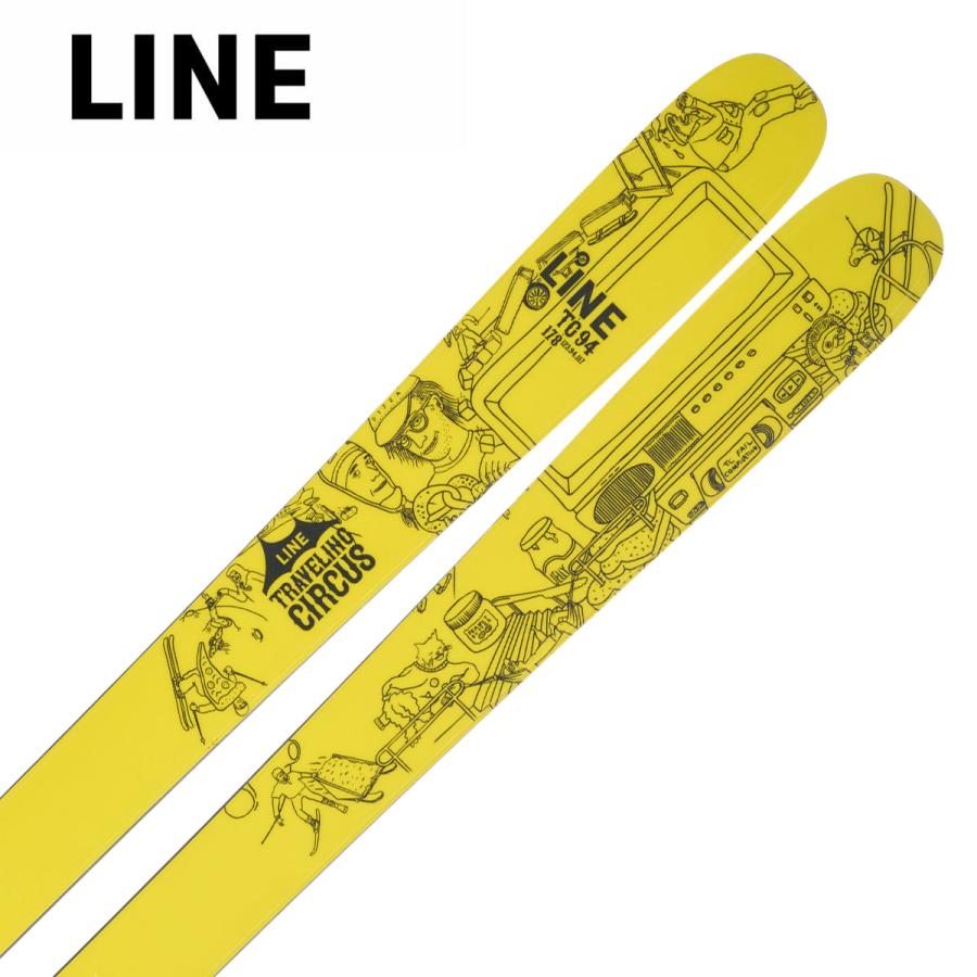 LINE スキー板 メンズ レディース ライン<2024>TRAVELING LINE スキー板 メンズ レディース ライン<2024>TRAVELING