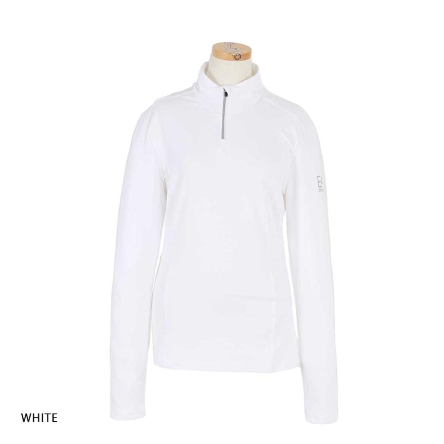 EA7 イーエーセブン スキーウェア アンダーシャツ フリース レディース＜2024＞ 8NTM46 / SKI W KITZBUHEL POWERSTRETCH T-TOP HALFZIP_4