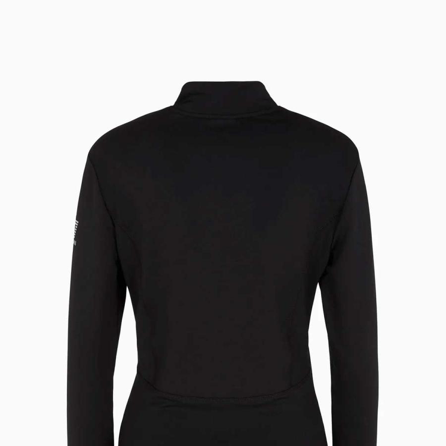 EA7 イーエーセブン スキーウェア アンダーシャツ フリース レディース＜2024＞ 8NTM46 / SKI W KITZBUHEL POWERSTRETCH T-TOP HALFZIP_6