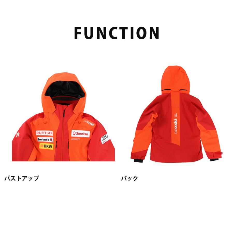 DESCENTE デサント スキーウェア ジャケット メンズ レディース＜2024＞DWUWJK50 / S.I.O INSULATION JACKET／SWISS｜tanabeft｜09