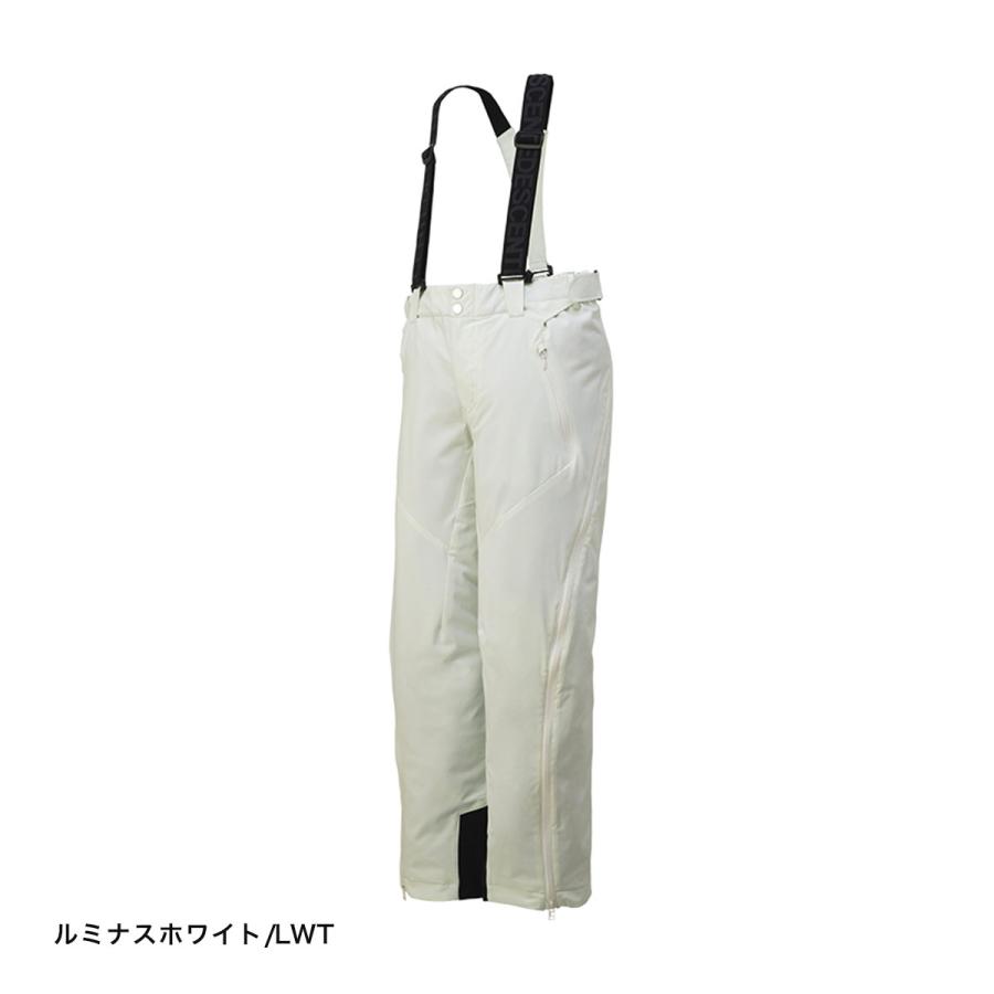 送料無料【DESCENTE】レディースホワイトスキーパンツ L DESCENTE（デサント） スキーウェア スキーパンツ パンツ メンズ