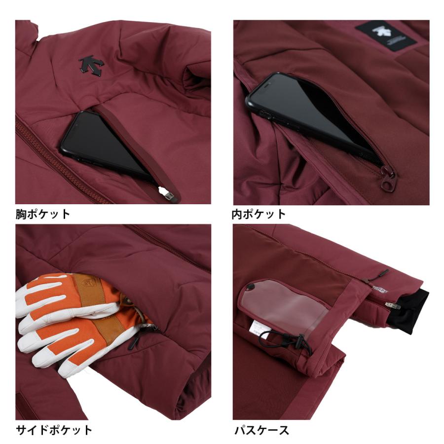 DESCENTE デサント スキーウェア ジャケット メンズ レディース＜2024＞DWUWJK56 / S.I.O×i2C INSULATED PUFF JACKET｜tanabeft｜11