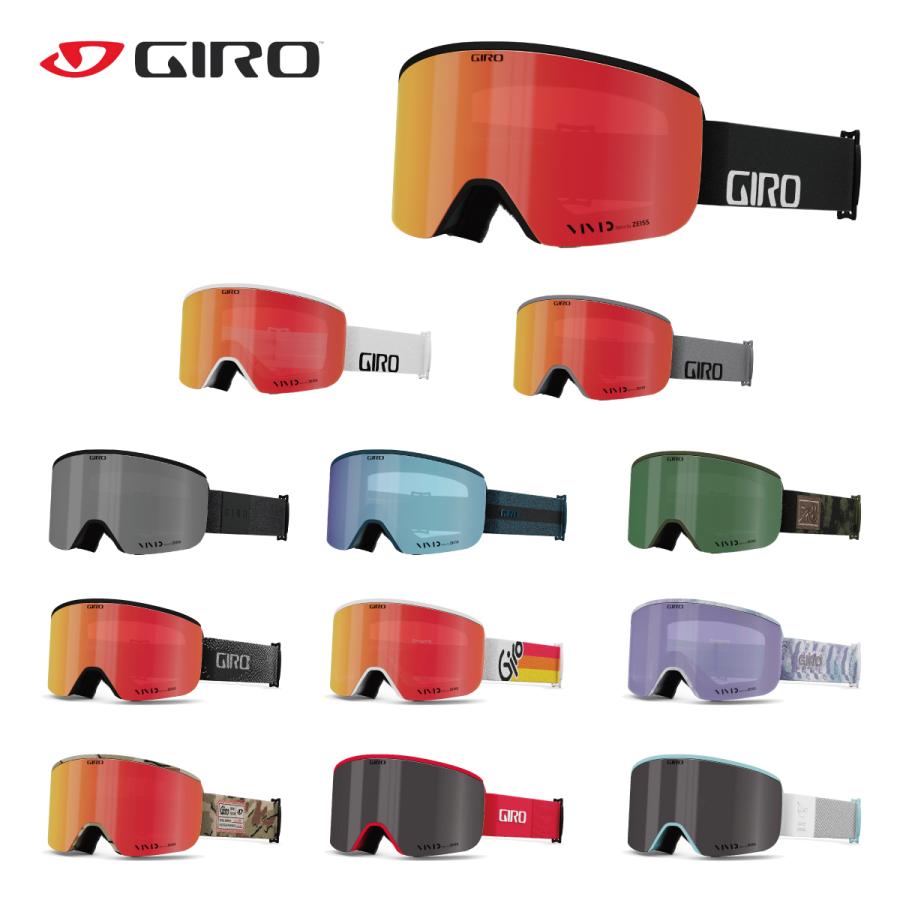 GIRO METHOD アジアンフィット スペアレンズ付き GIRO（ジロ） スキーゴーグル ＜2024＞ AXIS / アクシス アジアン