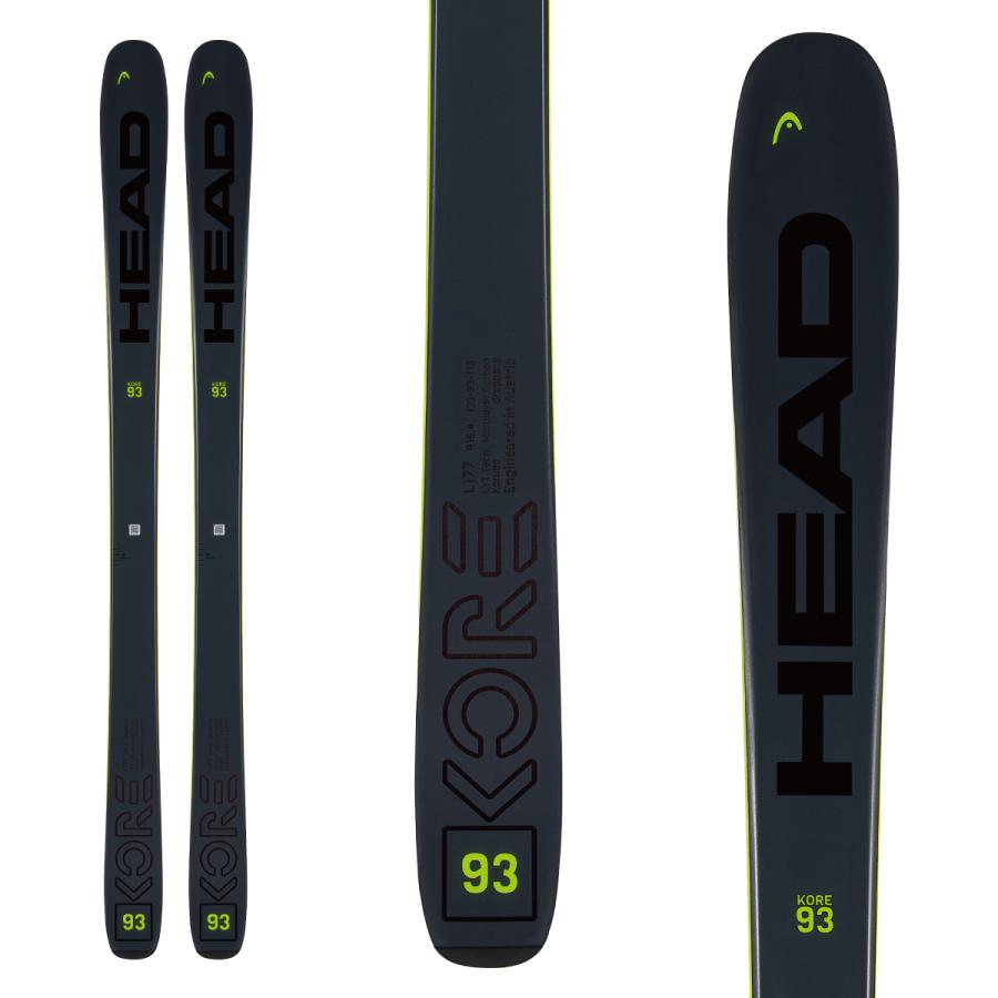 HEAD 183cm スキー板 HEAD ヘッド スキー板 メンズ レディース ＜2024＞ KORE 93