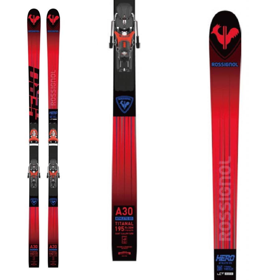 ROSSIGNOL スキー板 ロシニョール ＜2024＞ HERO ATHLETE GS 185 + R22