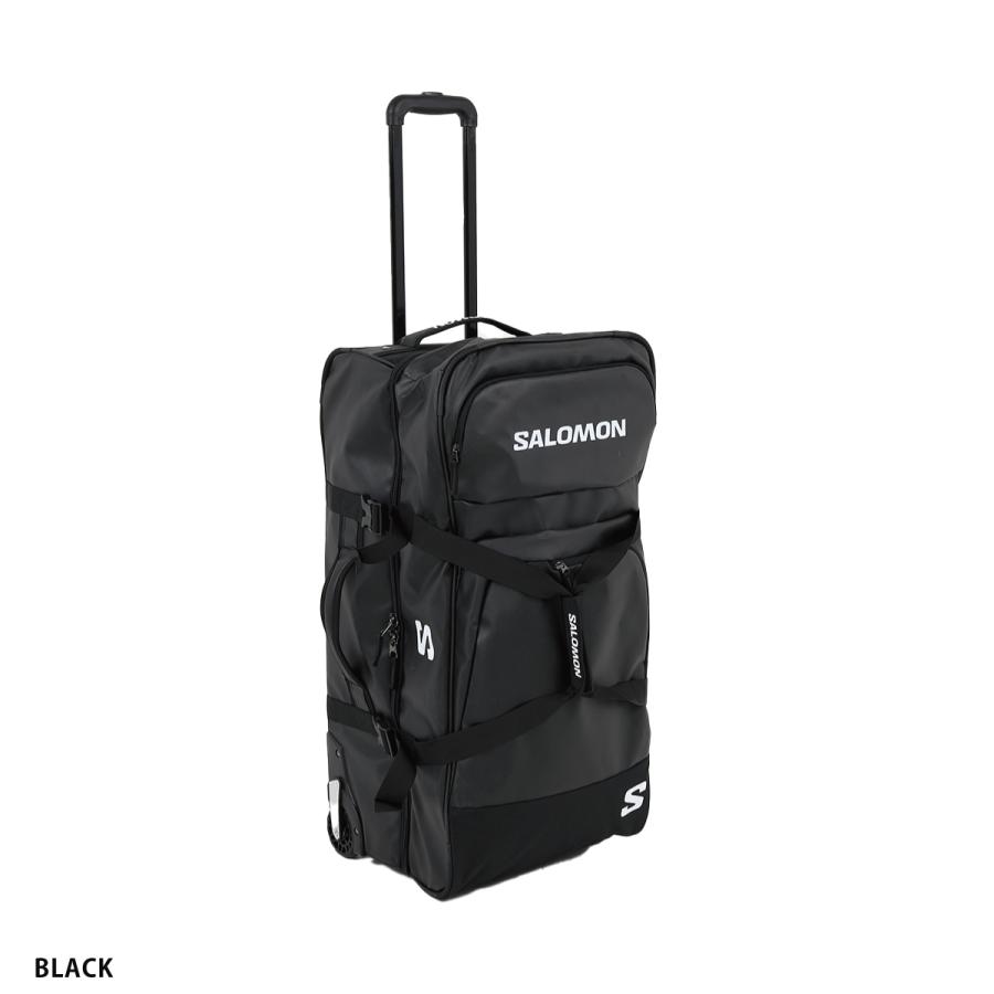 極美品✨SALOMON サロモン キャリーバッグ 黒100L 大容量　2輪 SALOMON（サロモン） バッグ・ケース/トラベルバッグ 2027 RACE TRIP