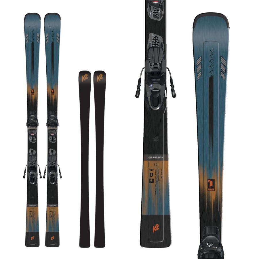 K2 ケーツー スキー板 メンズ レディース 2024 DISRUPTION SC + M3 11