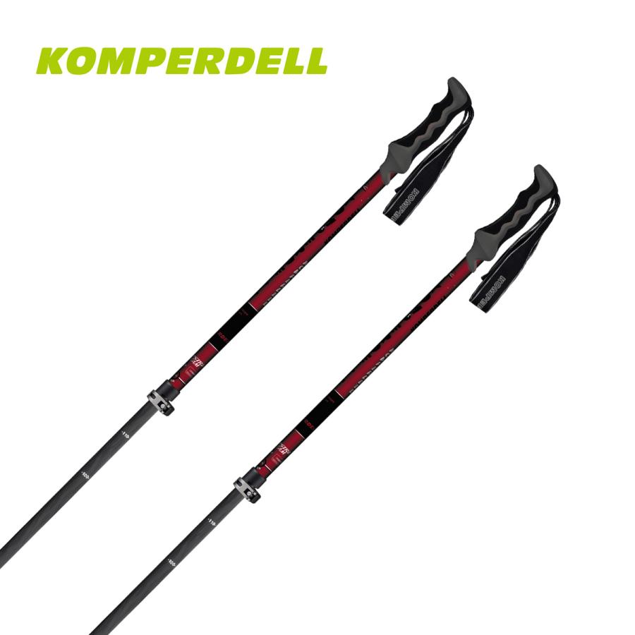 KOMPERDELL コンパーデル スキーストック 伸縮式 KOMPERDELL コンパーデル スキーストック 伸縮式