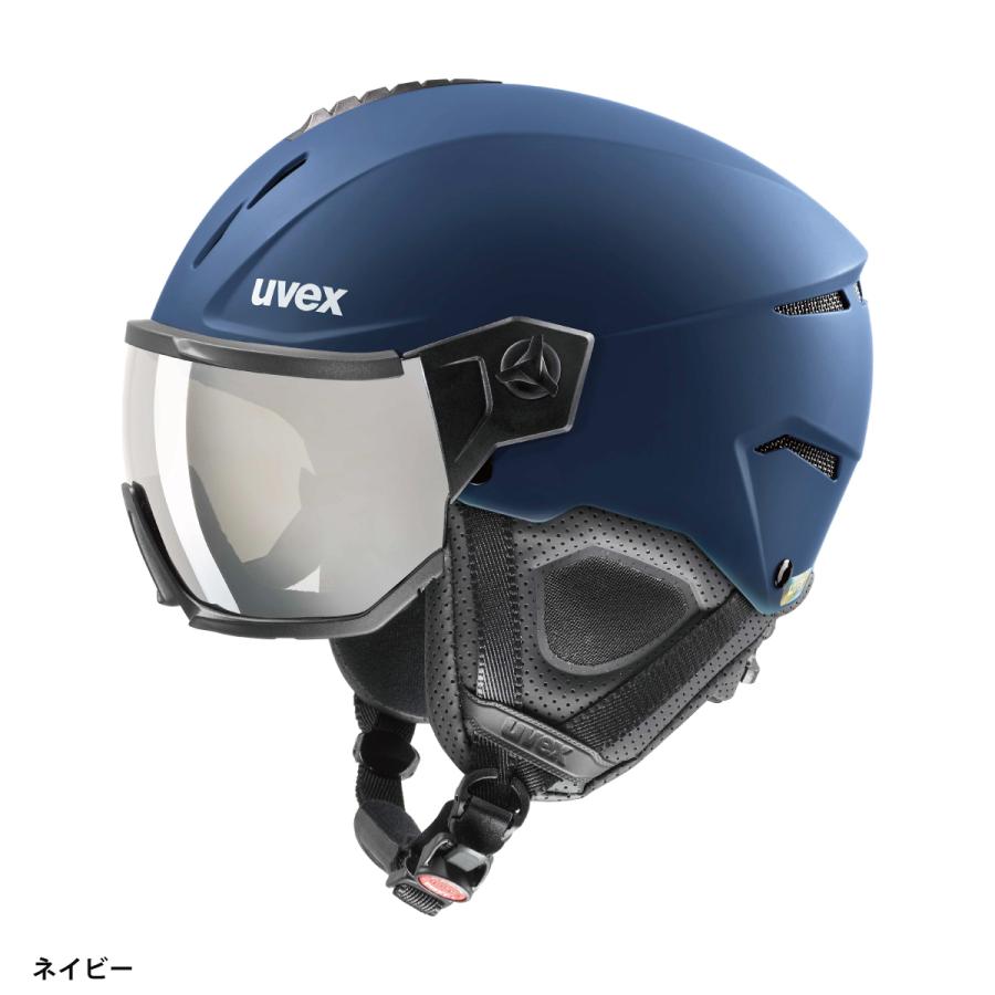 uvex ウベックス ブラックヘルメット オレンジミラー uvex finale visor VUVEX｜ウベックス：WINTERSPORTS CYCLING