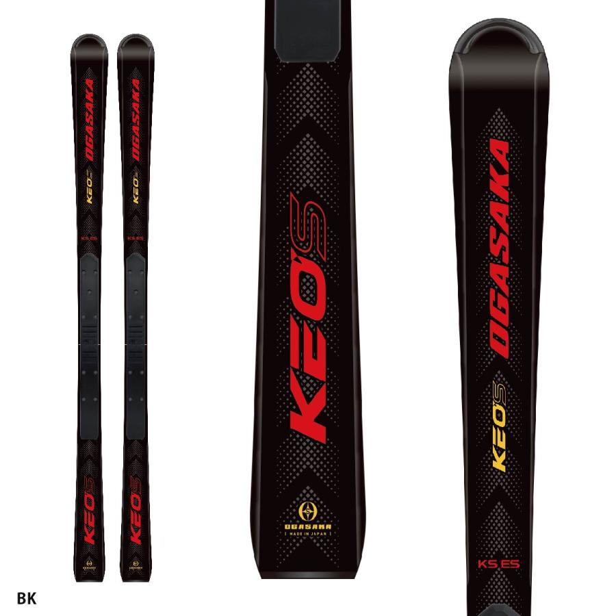 Ogasaka オガサカ KEOS KS-ES FM585付き OGASAKA（オガサカ） スキー板 ＜2024＞ KEO'S 〔ケオッズ〕KS-ES +