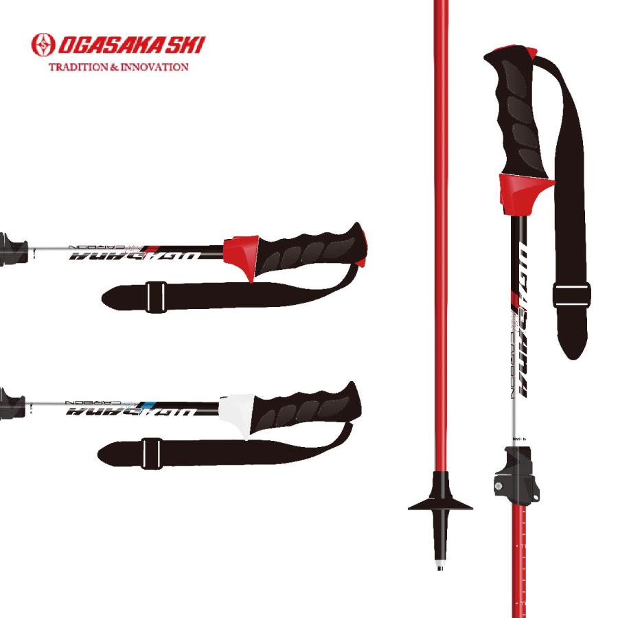 ★美品★お洒落　オガサカ スキーポール ストック 収縮ポール　調整可能　デモ 楽天市場】【お得なクーポン発行中】 OGASAKA オガサカ スキー