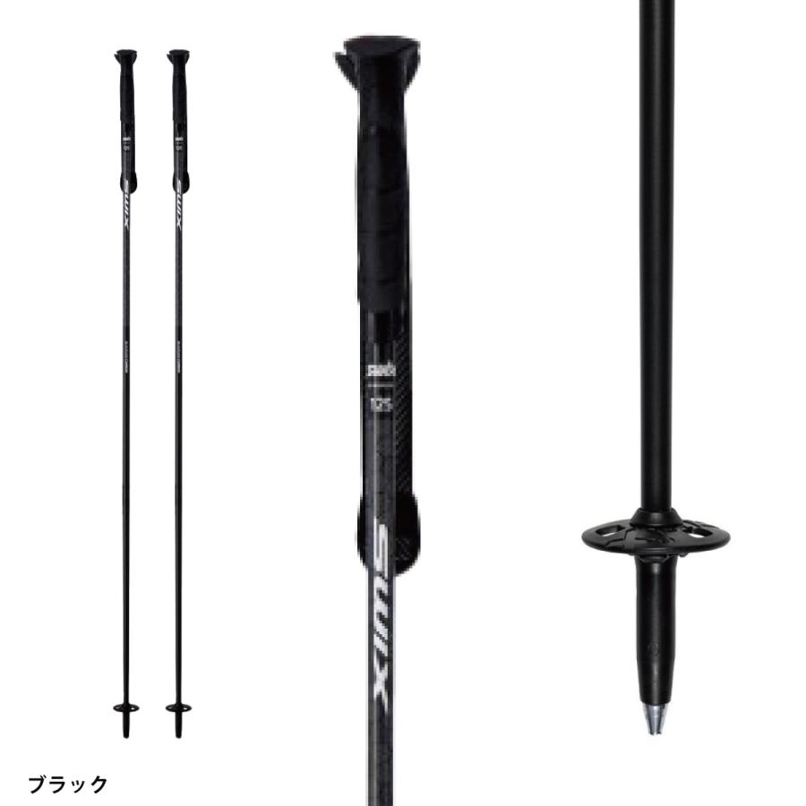 SWIX スウィックス スキー ポール ストック ＜2026＞ ブラックライン スティングレイ カーボン / 25009-23-10000【カーボン】 | SWIX | 02