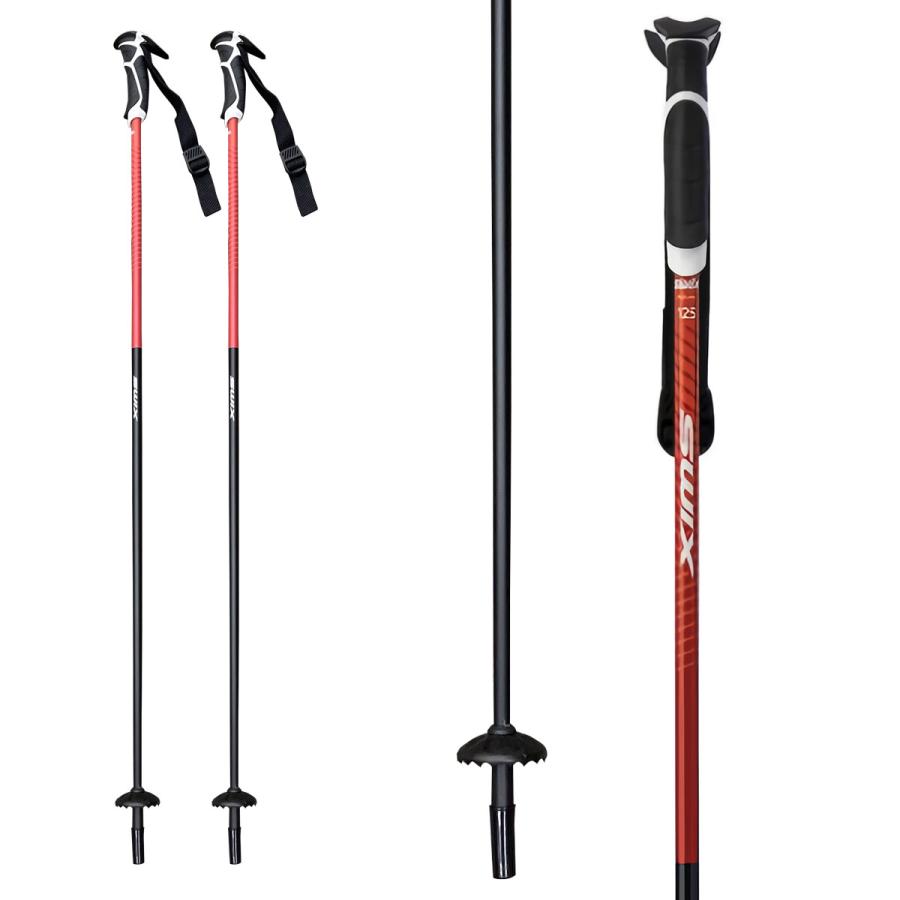 SWIX（スウィックス） スキー ポール ストック ＜2026＞ レッドイン