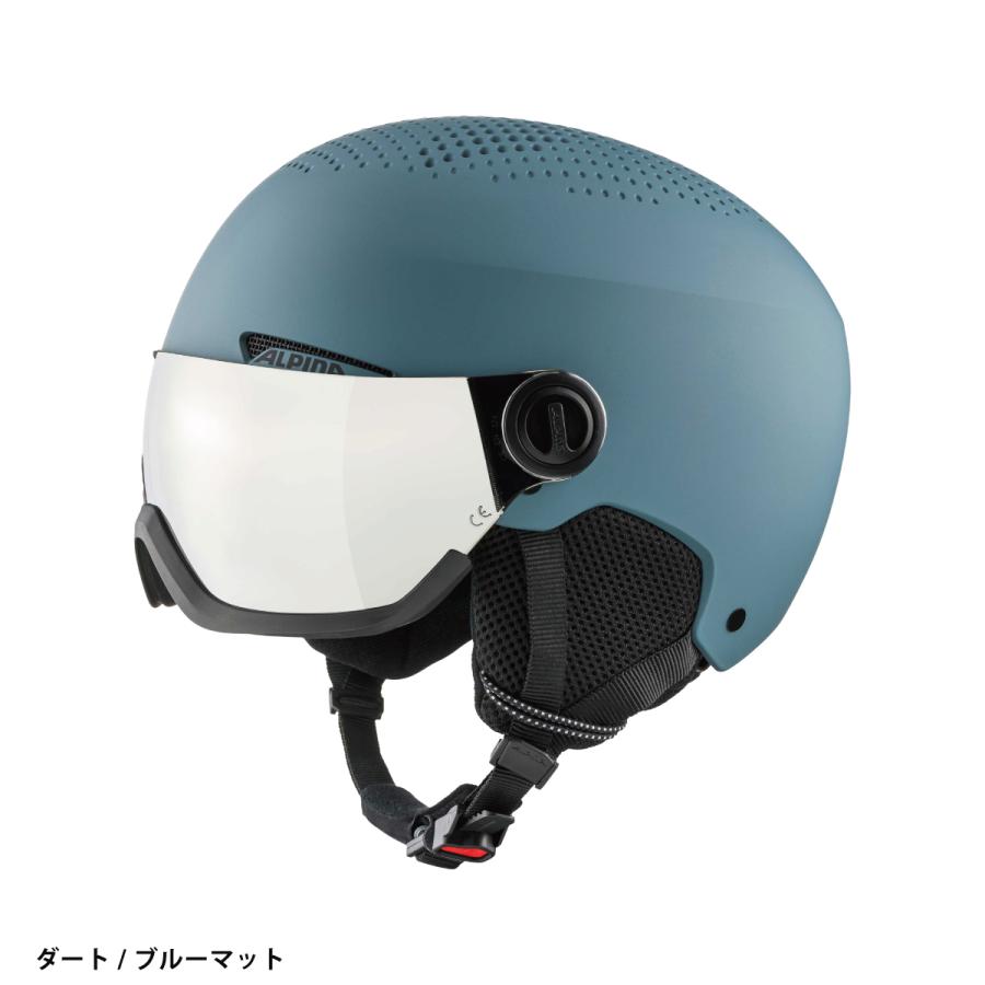 ALPINA アルピナ スキー ヘルメット メンズ レディース＜2025＞ ARBER VISOR Q-LITE / アーバー バイザー Q-LITE / A9228｜tanabeft｜05