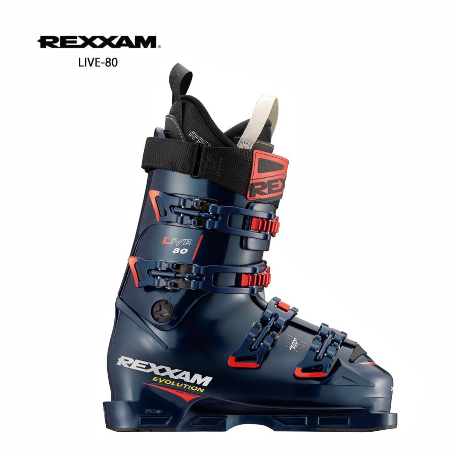 REXXAM レクザム スキーブーツ キッズ ジュニア<2025> LIVE-80 REXXAM レクザム スキーブーツ キッズ ジュニア<2025> LIVE-80