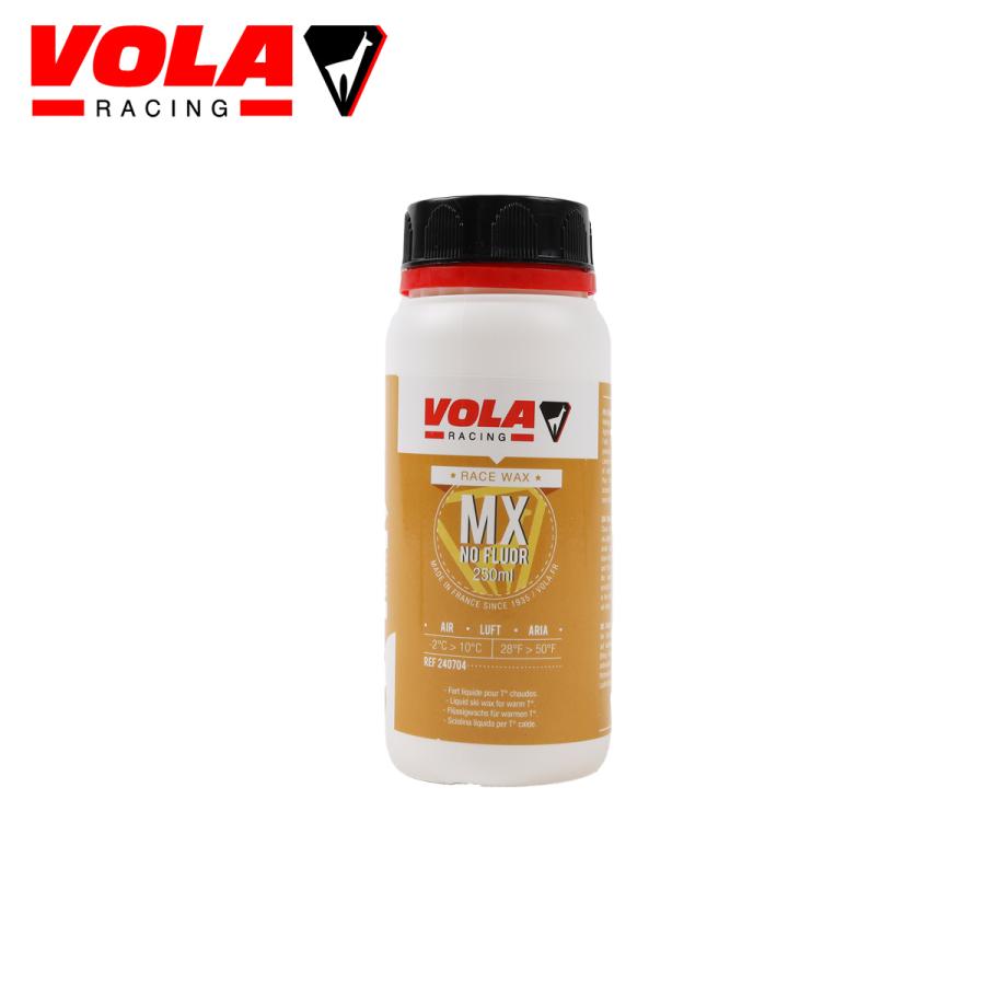VOLA ボラ リキッド ワックス MX NO FLUOR YELLOW 250ml 液体 スキー