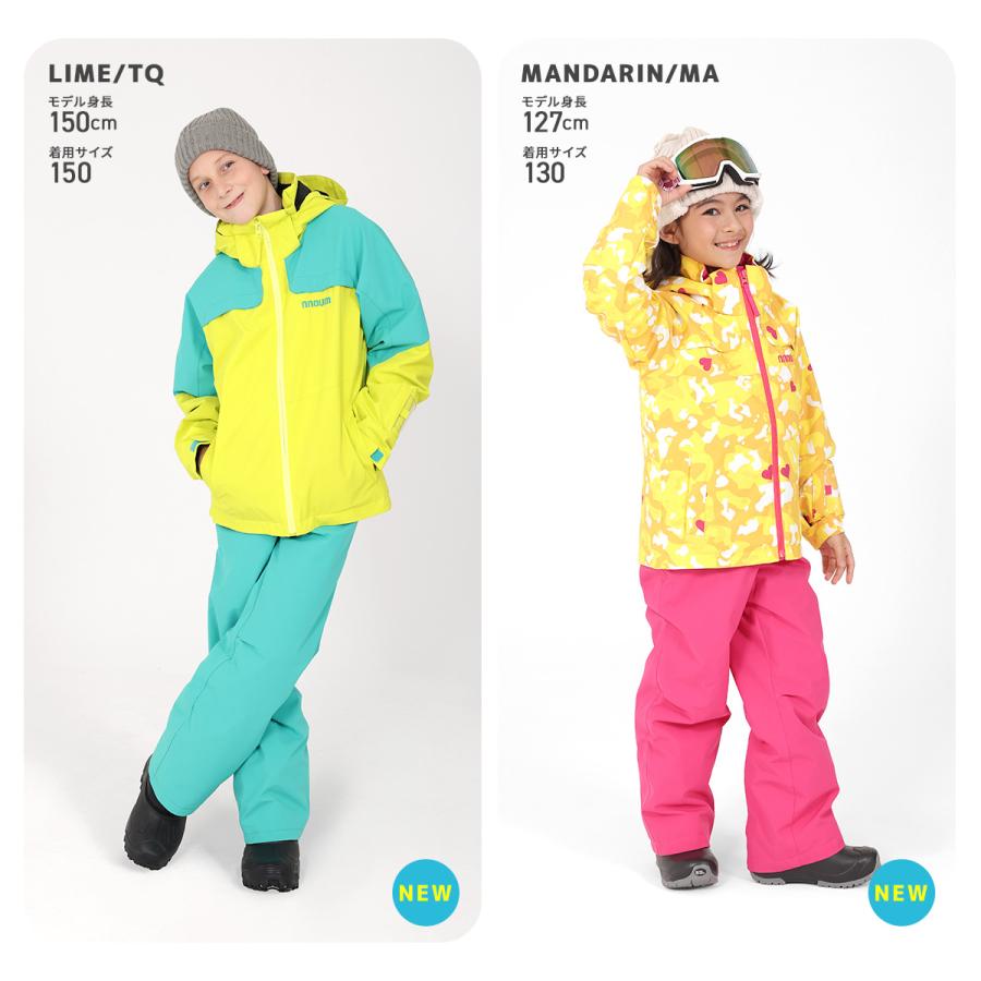NNOUM スキーウェア キッズ ジュニア 上下セット スノーウェア ノアム