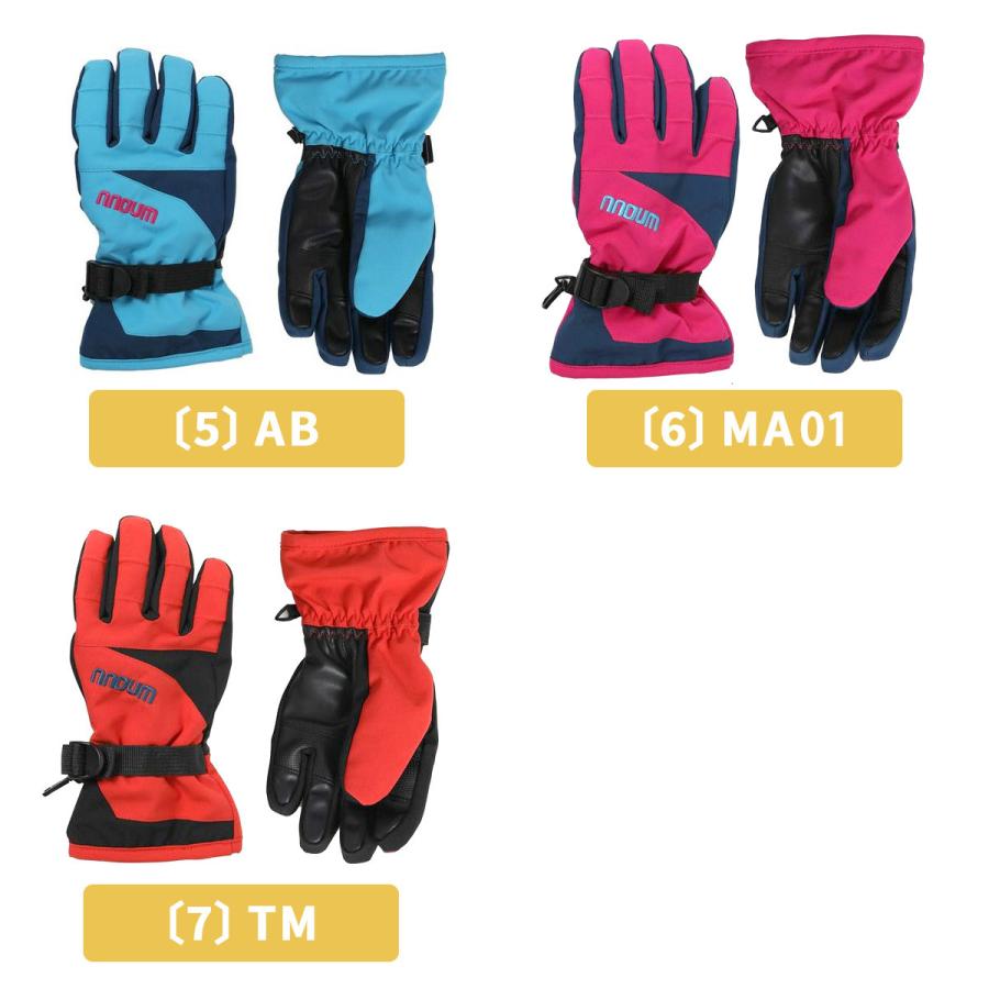 スキーグローブ キッズ ジュニア 手袋 ハイブランドと同工場で安心の品質 NNOUM ノアム 子供 男の子 女の子 軽量 防寒 | NNOUM | 04
