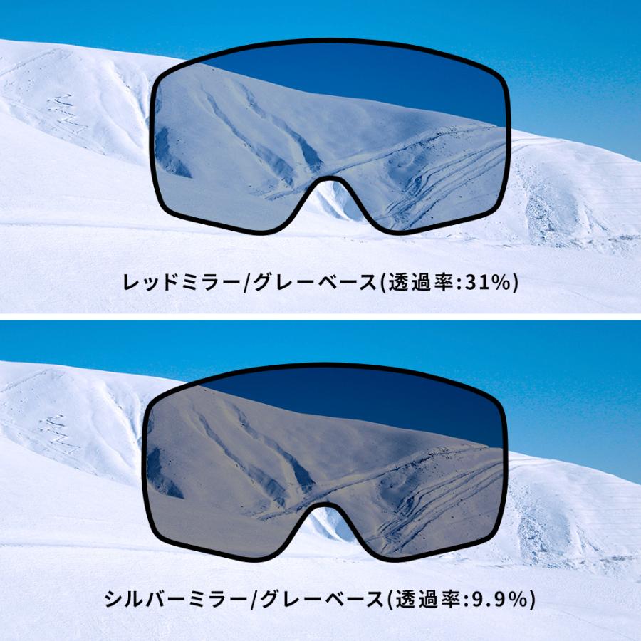 スキーゴーグル スノーボード メガネ 眼鏡対応 平面ダブルレンズ NNOUM ノアム 曇り止め加工 uvカット 収納袋 眼鏡対応 | NNOUM | 26