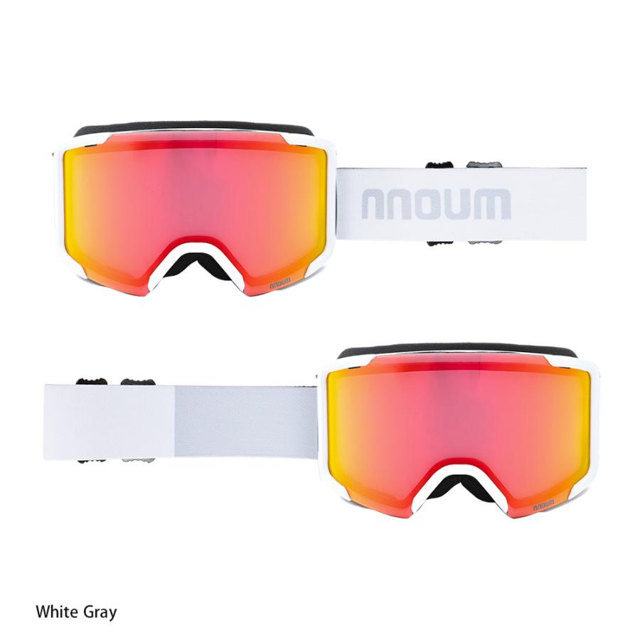 スキーゴーグル スノーボード メガネ 眼鏡対応 平面ダブルレンズ NNOUM ノアム 曇り止め加工 uvカット 収納袋 眼鏡対応 | NNOUM | 12