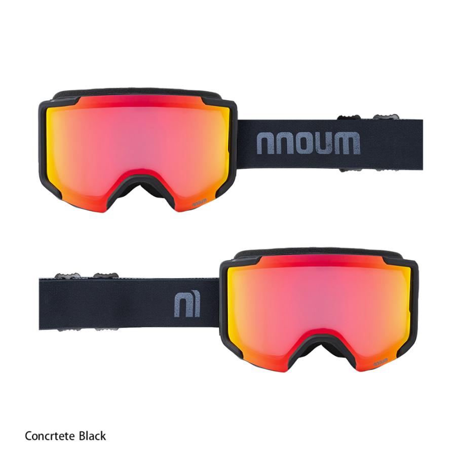 スキーゴーグル スノーボード メガネ 眼鏡対応 平面ダブルレンズ NNOUM ノアム 曇り止め加工 uvカット 収納袋 眼鏡対応 | NNOUM | 12