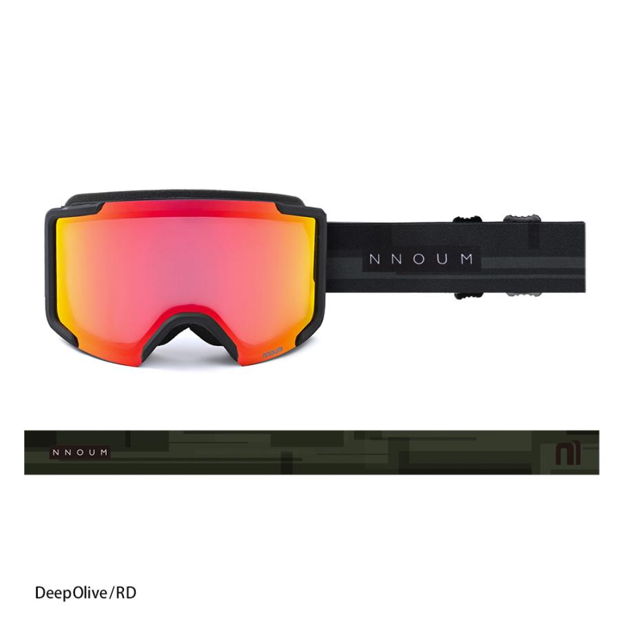 スキーゴーグル スノーボード メガネ 眼鏡対応 平面ダブルレンズ NNOUM ノアム 曇り止め加工 uvカット 収納袋 眼鏡対応 | NNOUM | 17