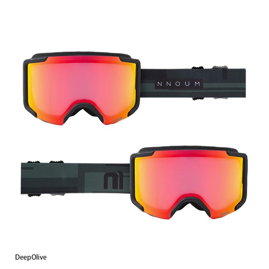 スキーゴーグル スノーボード メガネ 眼鏡対応 平面ダブルレンズ NNOUM ノアム 曇り止め加工 uvカット 収納袋 眼鏡対応 | NNOUM | 18