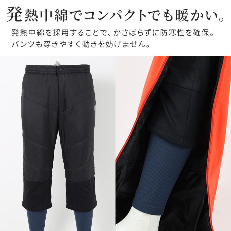NNOUM スキー 中綿パンツ ミドルレイヤー インナー 動きやすさNo