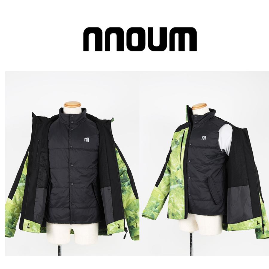 スキー 中綿ベスト ミドルレイヤー インナー 動きやすさNo.1 NNOUM ノアム 軽量 防寒 保温 | NNOUM | 03