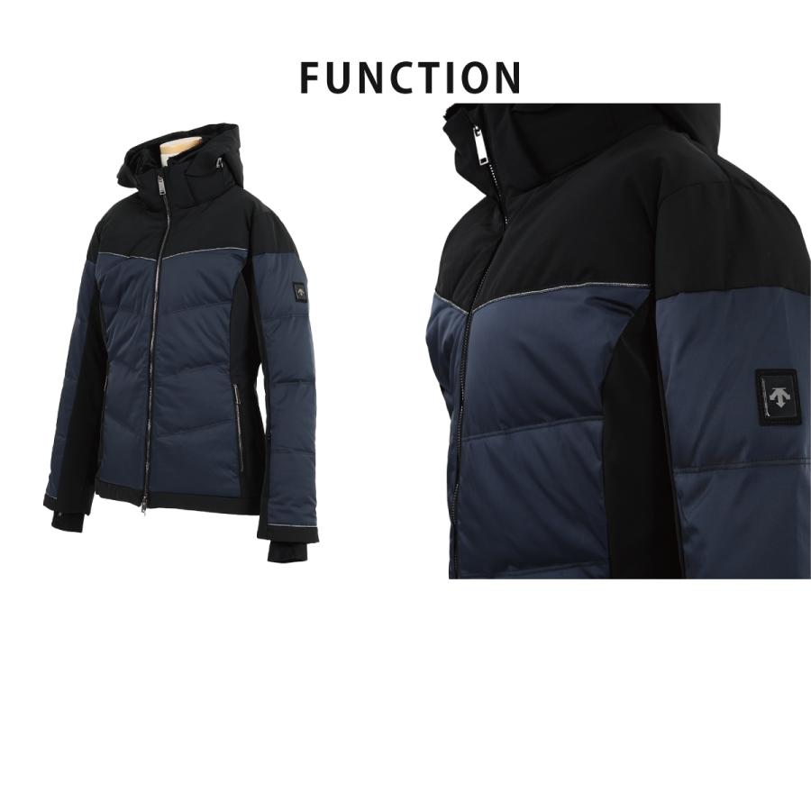 スキーウェア レディース スキージャケット デサント DESCENTE   DWWWGK13YD / ERIN/DOWN JACKET_3