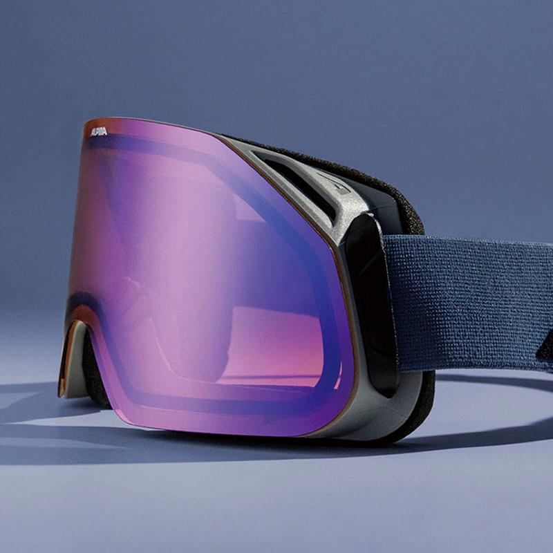 ALPINA（アルピナ） スキーゴーグル ゴーグル メンズ レディース