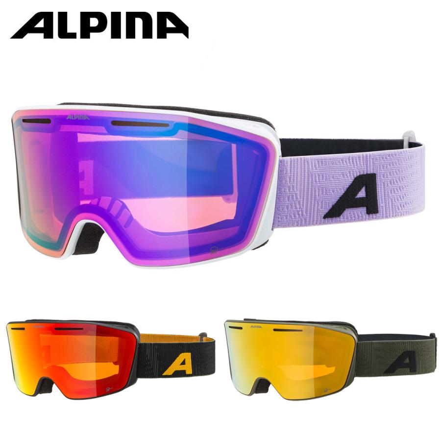 スノボ　ゴーグル　ALPINA（アルピナ） ALPINA（アルピナ） スキーゴーグル ゴーグル メンズ レディース