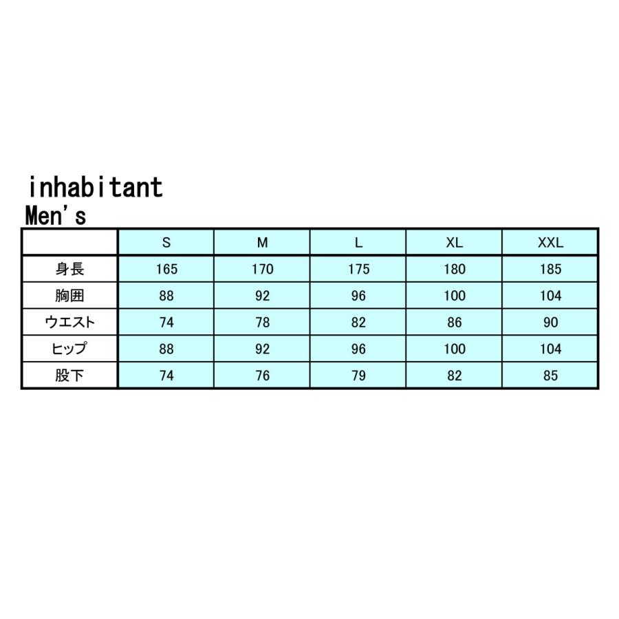 INHABITANT インハビタント アンダー Tシャツ ＜2024＞ ISM23LS10 / Villagers Logo T-Shirt｜tanabeft｜05