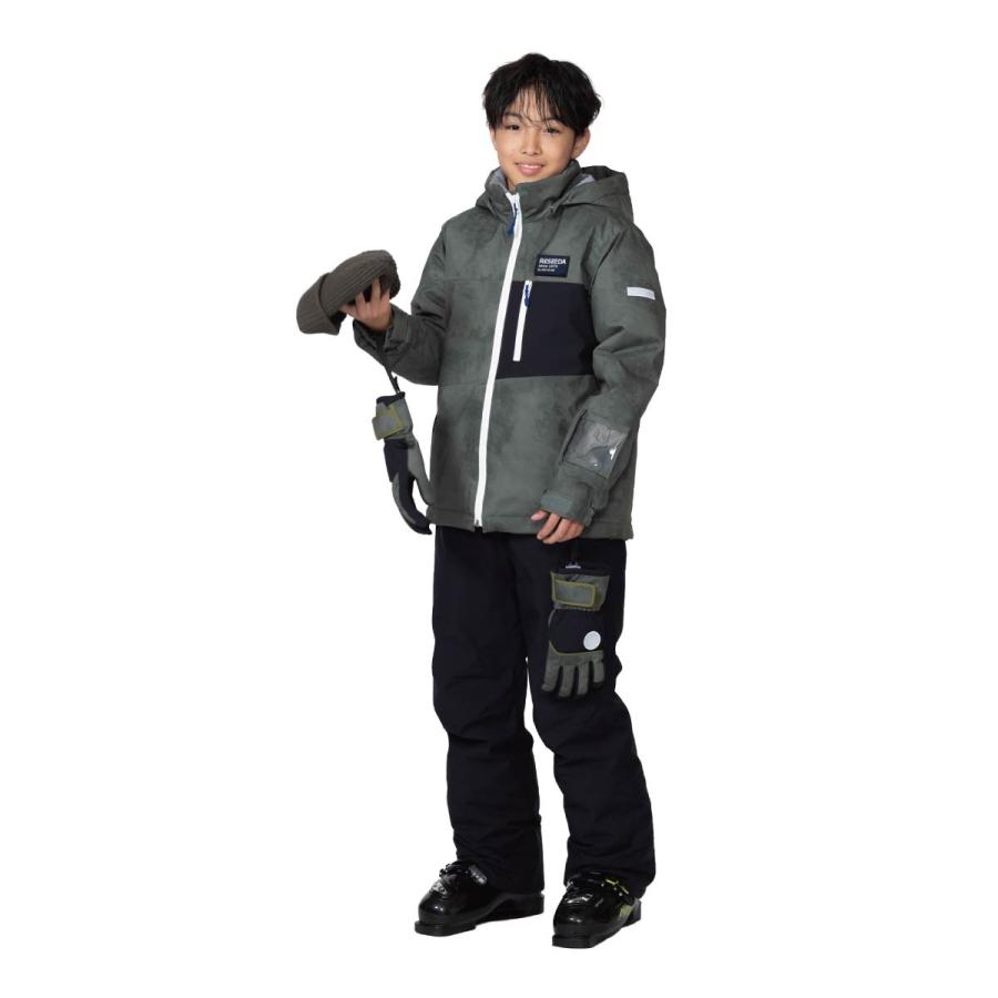 ★新品★RESEEDA 調節可能 上下セット 140サイズ スノーウェア RESEEDA（レセーダ） スキーウェア キッズ スノーウェア ジュニア 上下