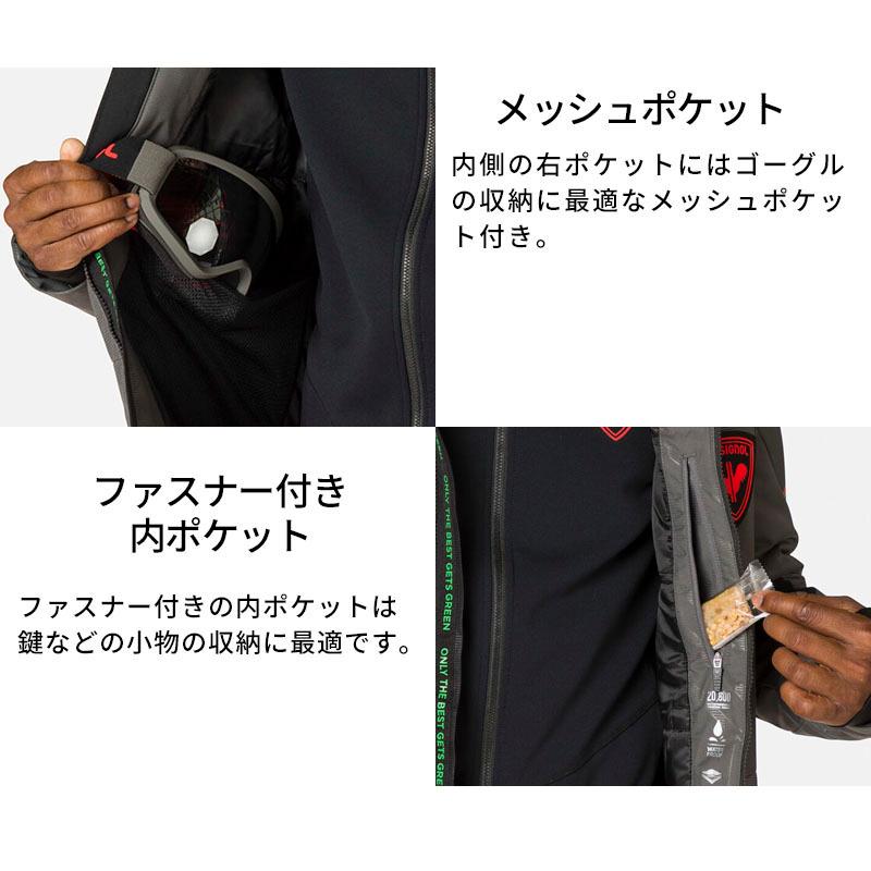 ROSSIGNOL スキーウェア メンズ スキージャケット ロシニョール