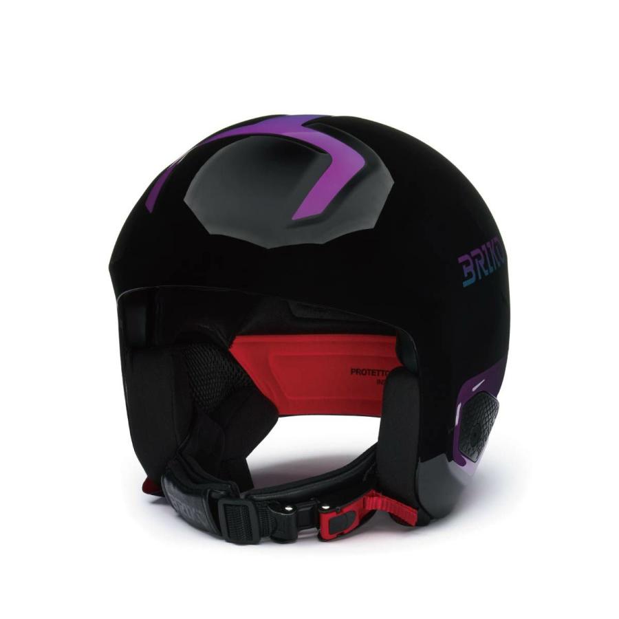 BRIKO ブラック パープル ヘルメット スキーヘルメット ブリコ カラフル 新品 特価 ブリコ BRIKO SL用 US