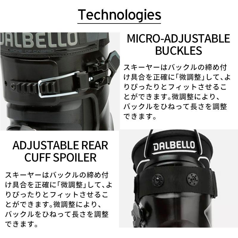 DALBELLO ダルベロ スキーブーツ メンズ レディース 2026 CABRIO MV