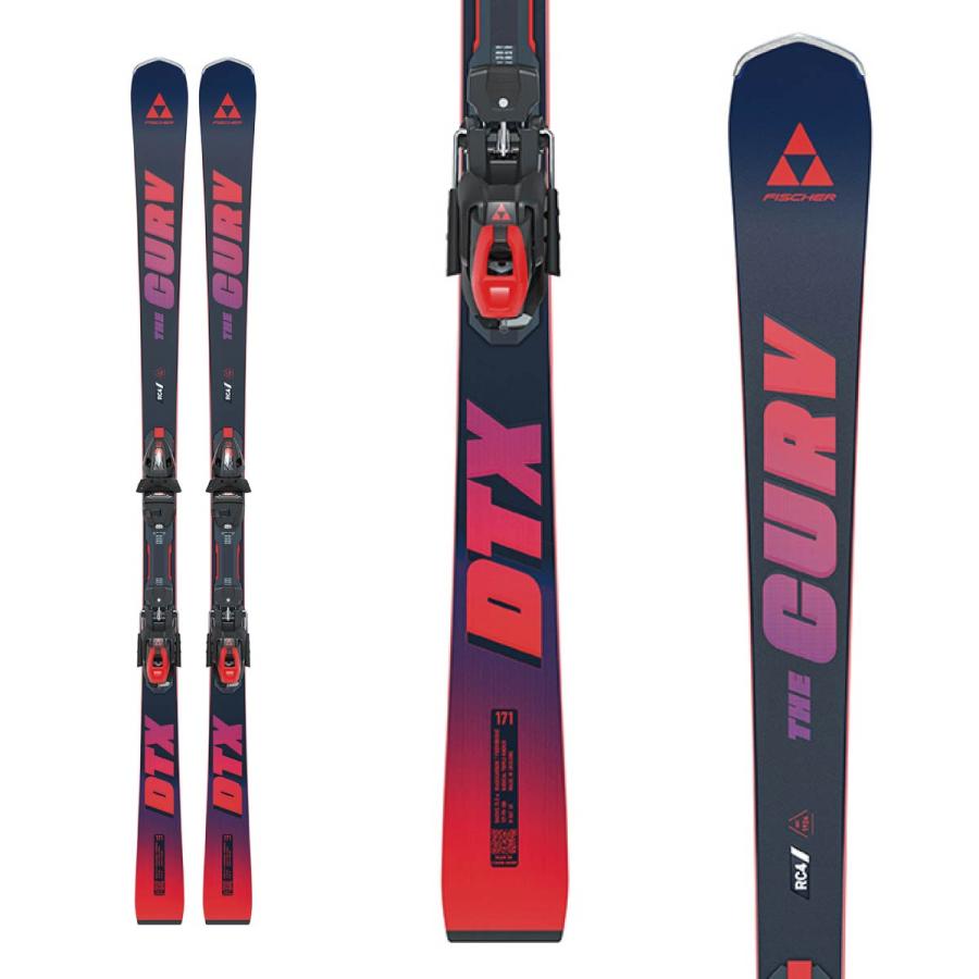 FISCHER フィッシャー スキー板 メンズ レディース 2026 THE CURV DTX M-TRACK + RSX Z12 PR[P08224] ザ カーブ | FISCHER | 04