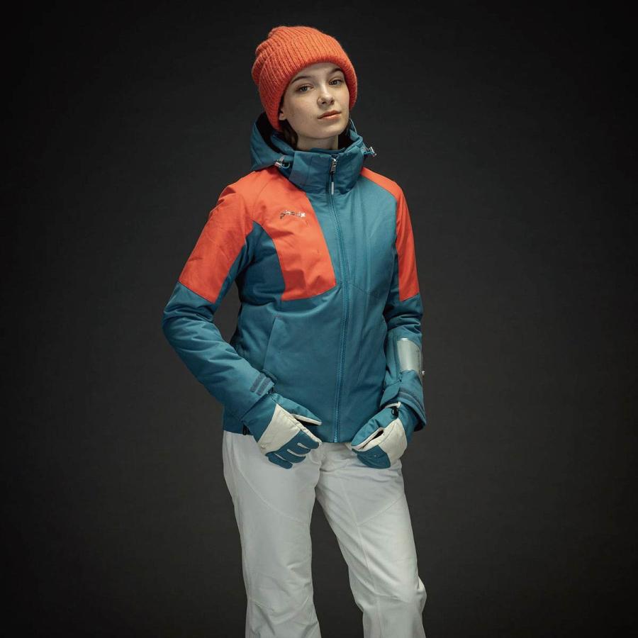 スキーウェア レディース スキージャケット フェニックス PHENIX ＜2025＞ESW24OT63 / Asymmetry Bicolor Jacket | フェニックス（スポーツ） | 16